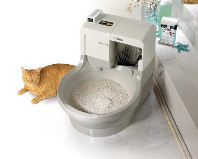 Automatické WC pre mačky