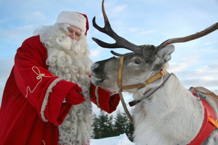 Santa Claus s sobom